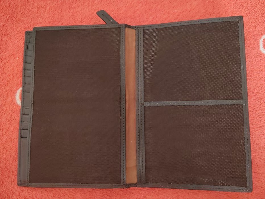 Portofel trifold Picard piele vitel