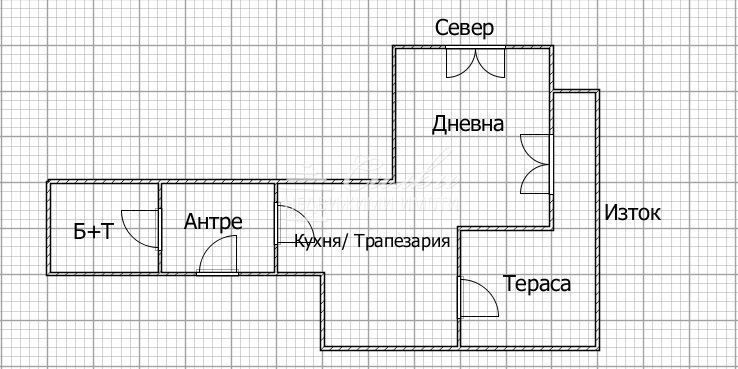 Едностаен апартамент НОВО строителство- кв.Център!