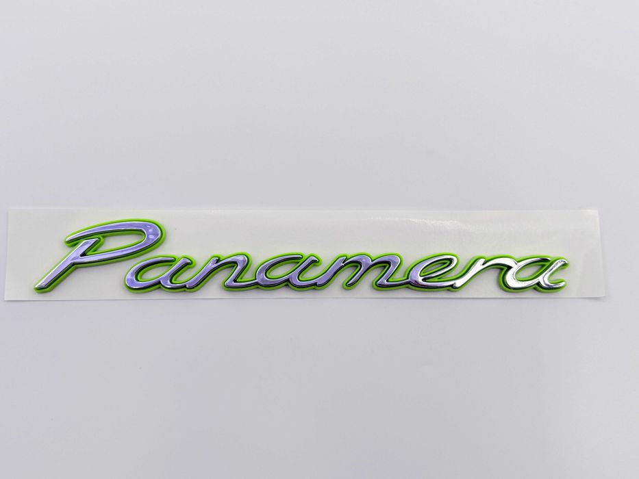 Emblema Compatibila PORSCHE Panamera hybrid crom
