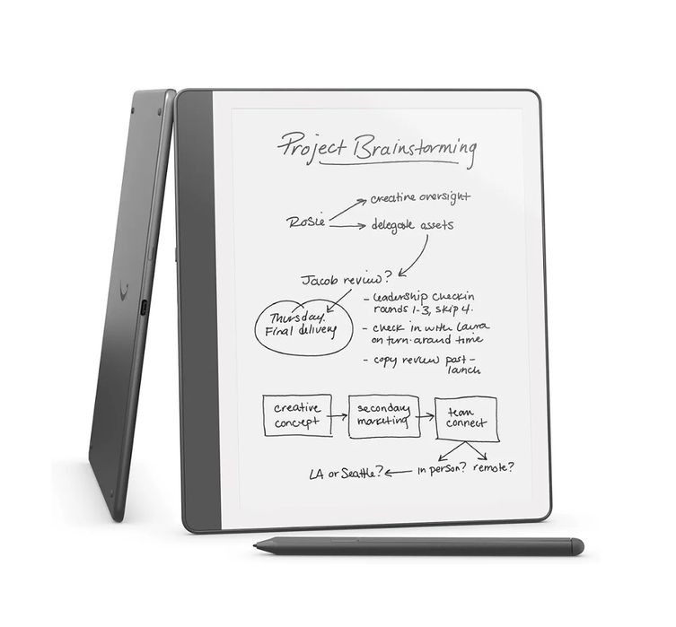 Amazon kindle Scribe с функцией рукописного ввода и со стилусом 2024