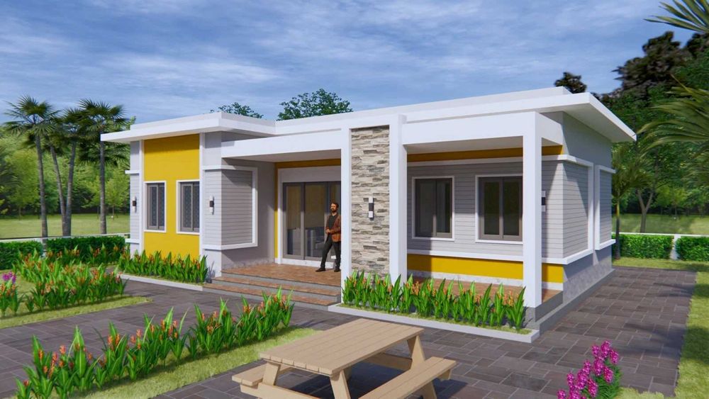 НА ИЗПЛАЩАНЕ - Луксозна сглобяема къща с 3 спални, 96 кв. м