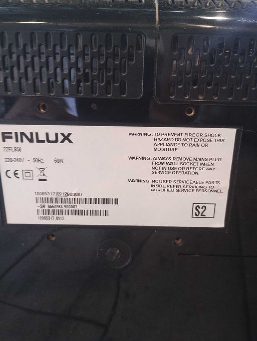 Finlux телевизор 22 инча.Перфектен.Скарт