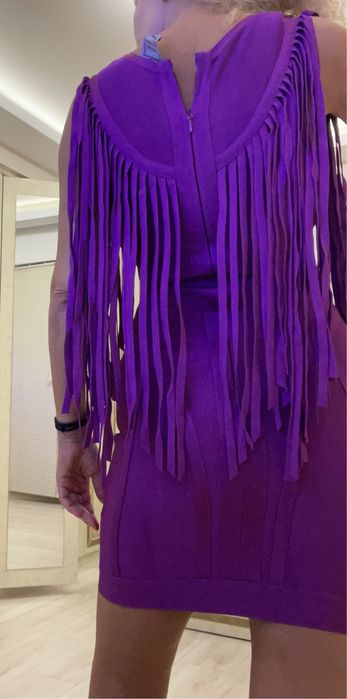 Herve Leger черна и лилава