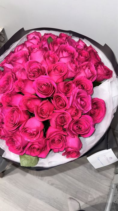 51 шт розы свежые розы