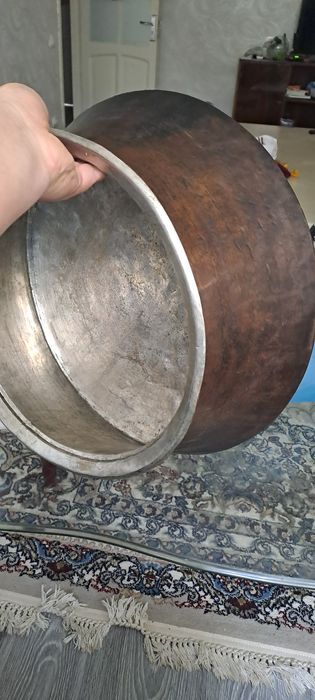 Mis qozon 4 5 kilo osh pishirsa boʻladi qadimiy