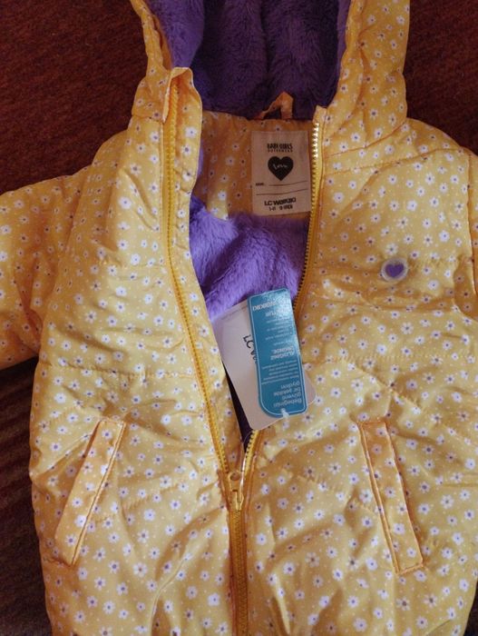 Топло зимно якенце за момиченце