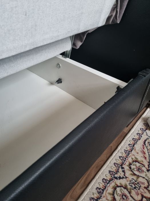 Современный диван, серый