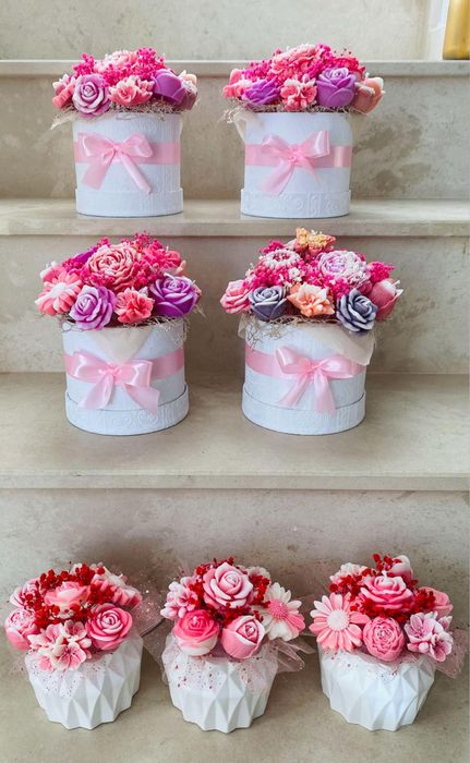 Aranjamente din lumanari parfumate