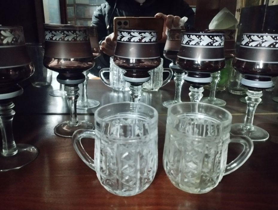 Винтажные бокалы