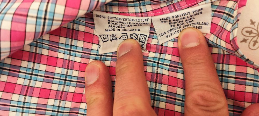 чисто нова риза с къс ръкав Ralph Lauren M размер