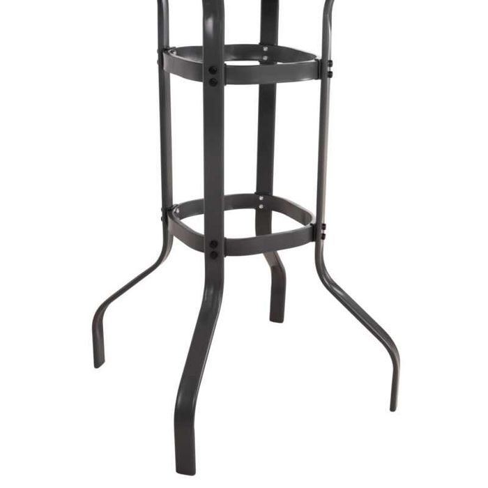 Маса, FIGGY, Черен, Сив, Шампанско, Стъкло, 60х60х100см.