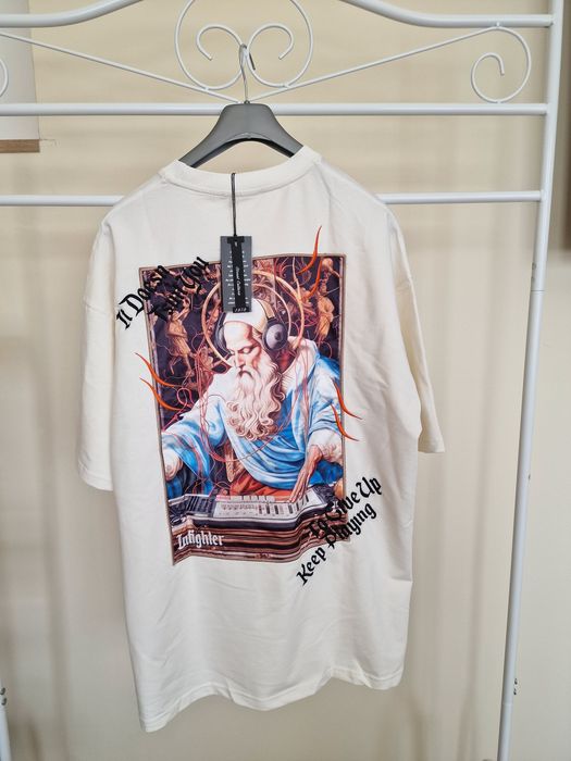 Страхотна мъжка тениска овърсайз INFINGTER  размер S M L XL 2XL