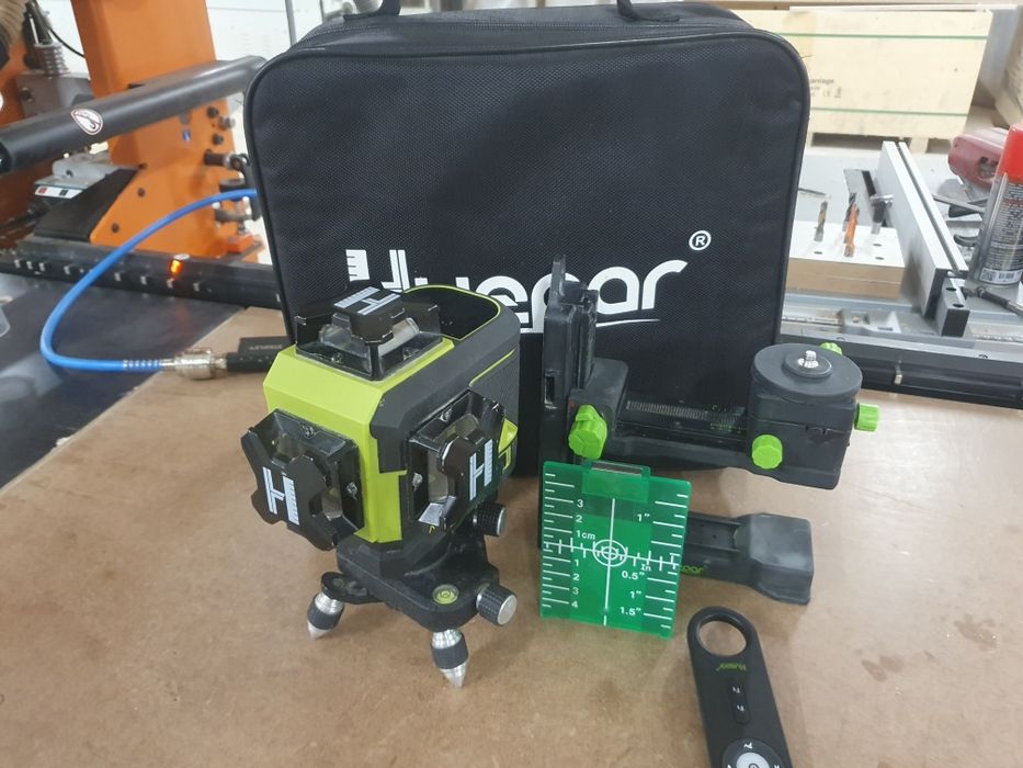 Nivela laser Huepar Z03CG, 3 x 360