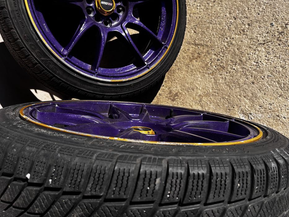 Vând/schimb jante 18” motec mcr1 două lățimi