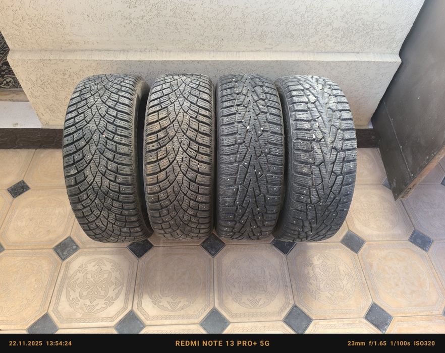 Зимний шипованные шины