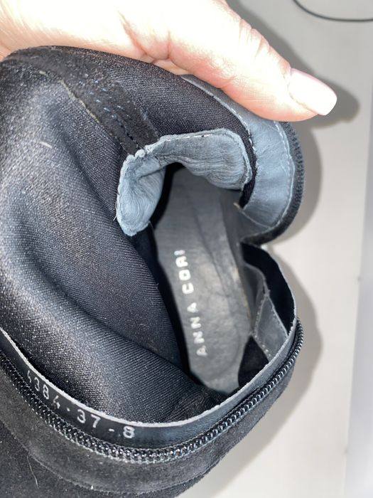 Cizme negre Anna Cori