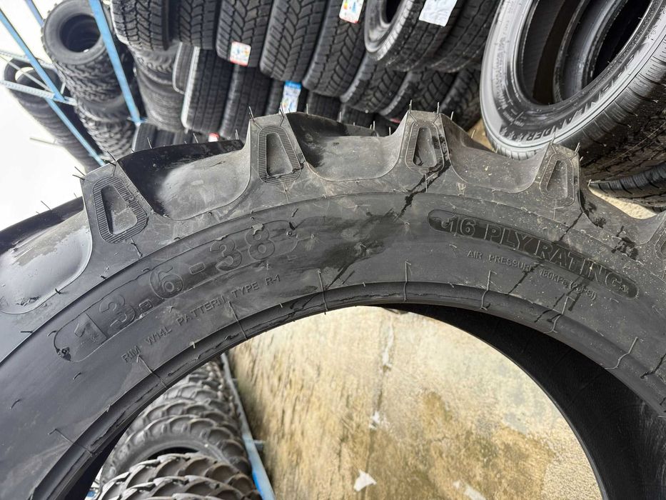 Anvelope noi 13.6-38 16PR cauciucuri cu garantie motrica u650