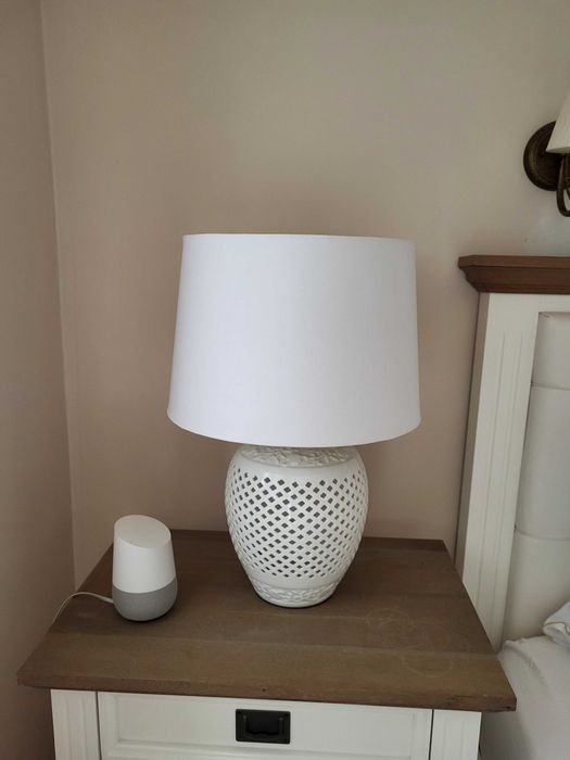 Lampă cu bază în formă de vază perforată ZARA HOME H54cm