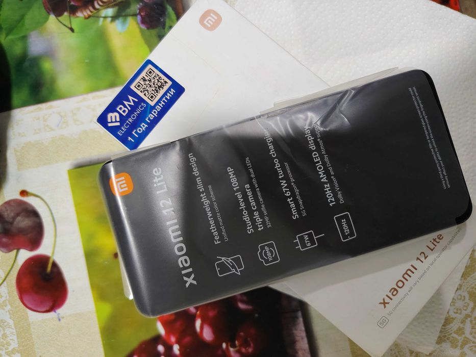 Xiomi 12 lite 128gb