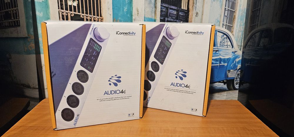 Interfata - placa de sunet Iconnectivity Audio 4C sau mioXL