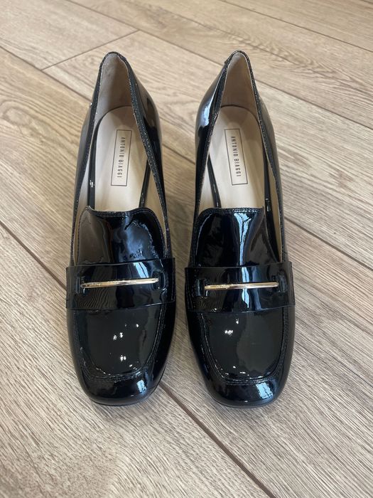 Туфли черные лаковые