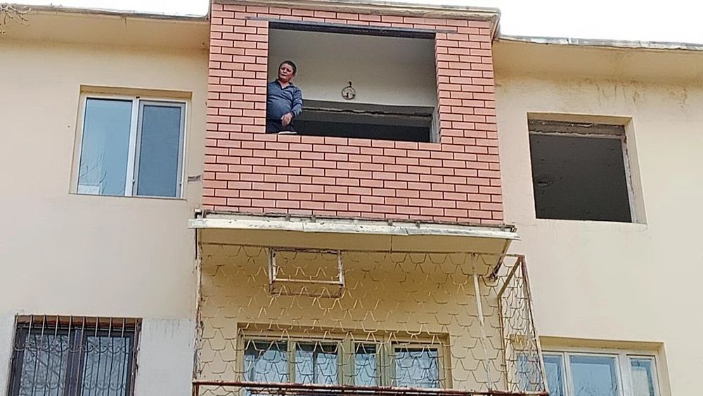 Кладка балкон Балконга гишт терамиз  Balkomga g'isht teramiz