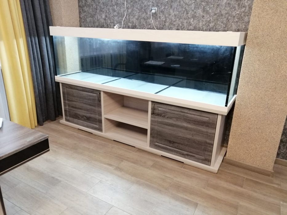 Новый Высокопрочный Аквариум 300л с Усиленной Тумбой !