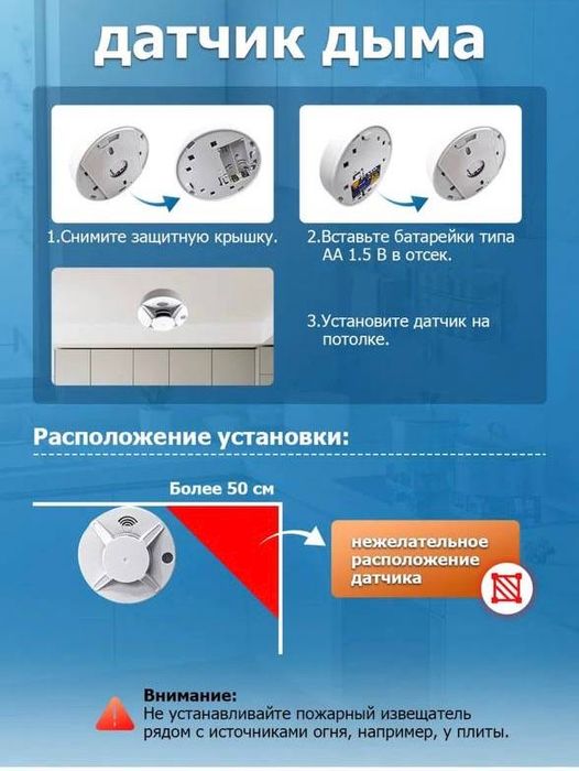 Пожарная сигнализация автономная простота в использовании