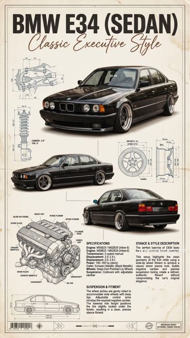 Сборка гбц е34  м50м52
