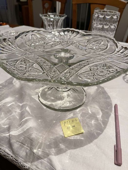 Кристал подноси купи пепелник