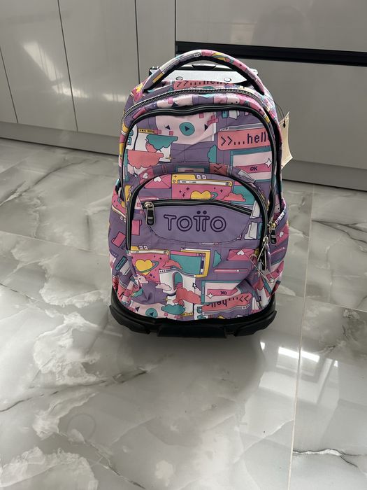 Ghiozdan / Troller TOTTO pentru fete