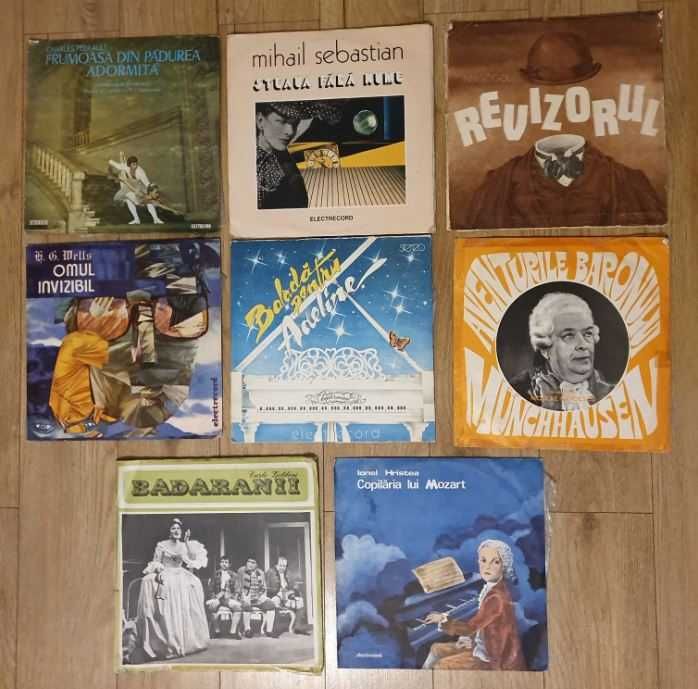 Discuri vinil cu muzica si teatru