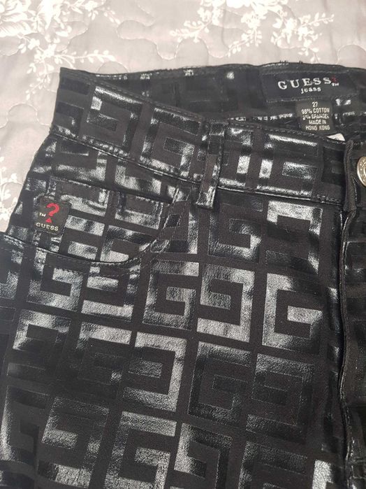 Дамски Черен Панталон Guess Jeans Glamour размер 27