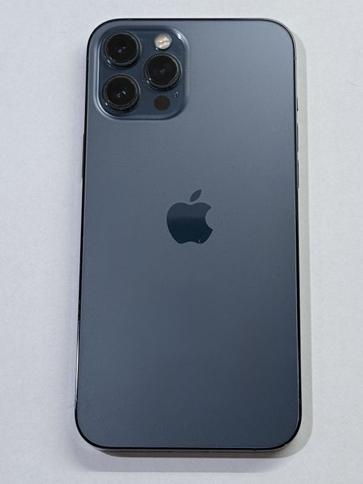 iPhone 12 ProMax Blue 92% battery