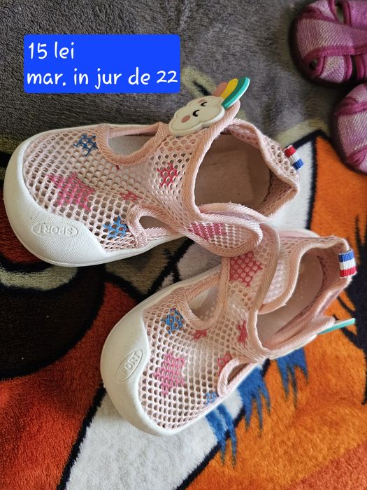 Pantofi fetițe 20-22