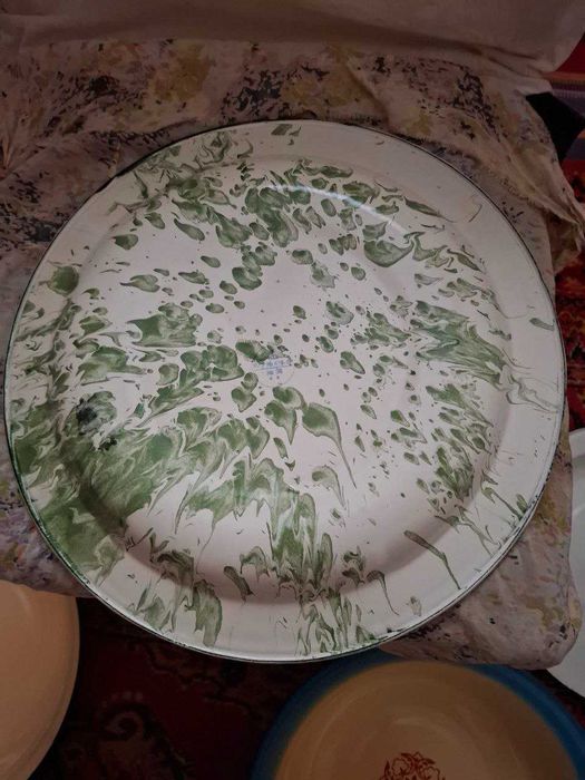 Ляганы эмалированные советские 2шт.