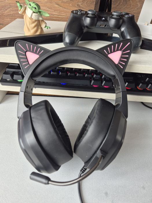 Игровые наушники с микрофоном