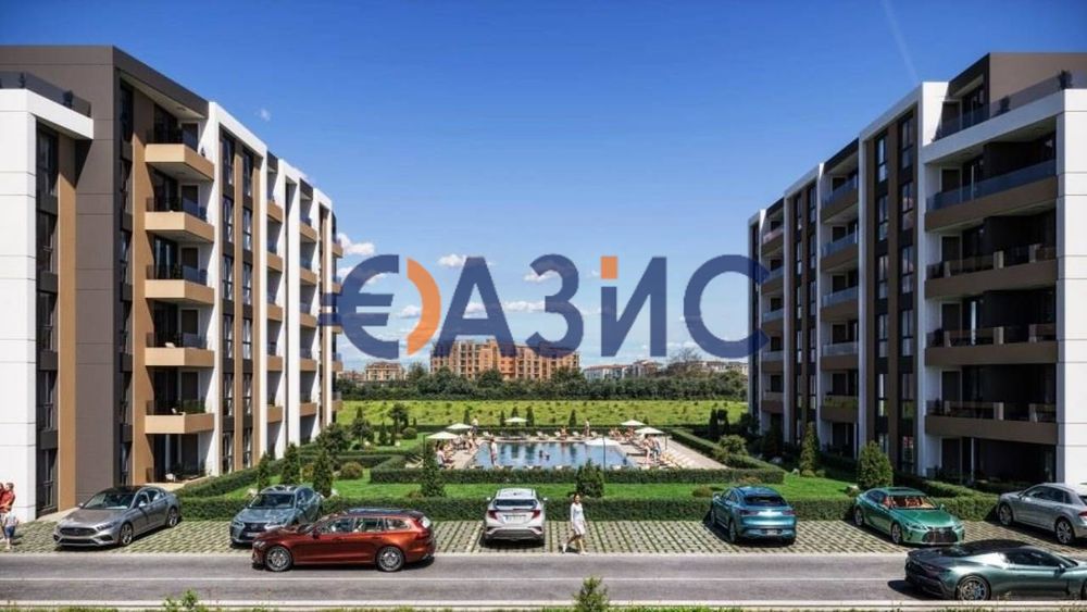 Апартамент с 2 спални в новостроящ се комплекс в Равда, България, 87