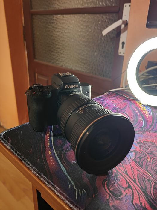 canon m50 + tokina