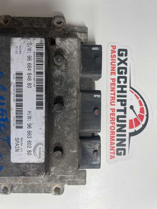 ECU Calculator Peugeot Boxer 2.2hdi E4 VIRGIN 9666484680 9666360280