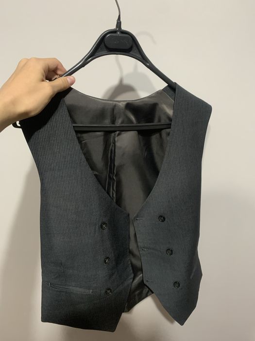 Костюм Bargioli серая с полосками