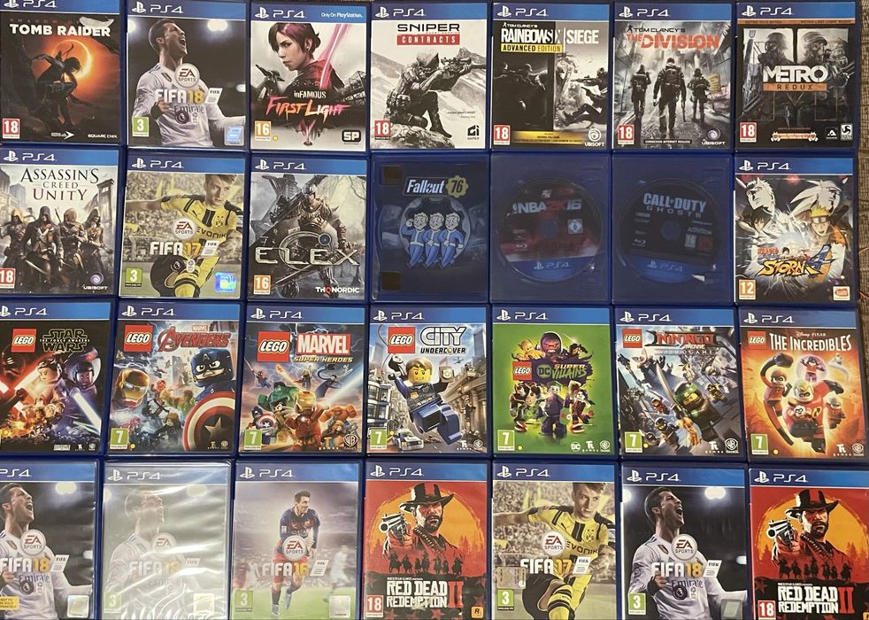 playstation 4 SLIM NOUNOUT CU 3 jocuri