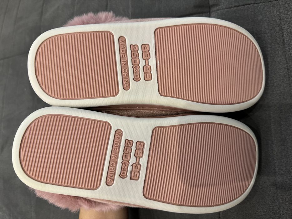 Домашни пантофи, размер 36-37 розови