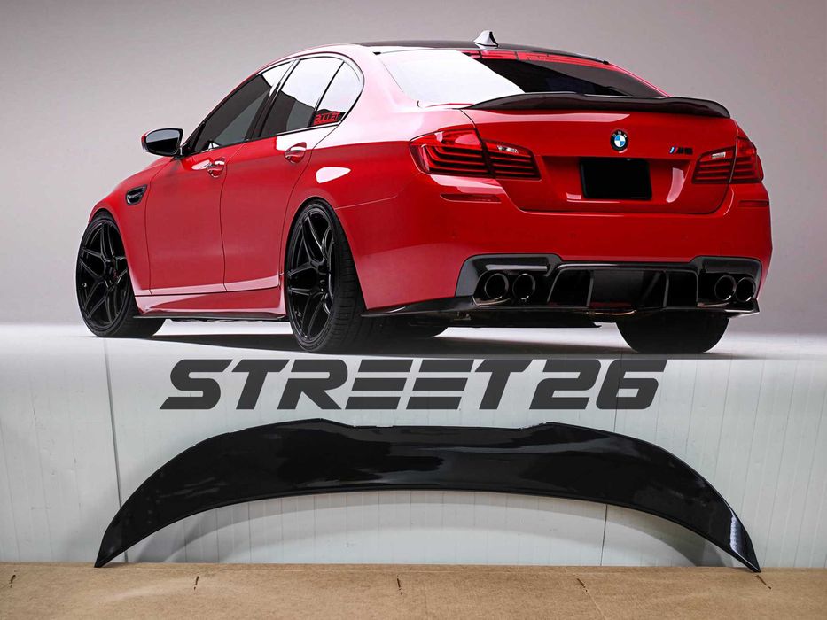 Eleron Lip Portbagaj BMW Seria 5 F10 Sedan (10-17) PSM Negru lucios