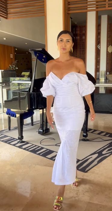 Платье кармен 46р