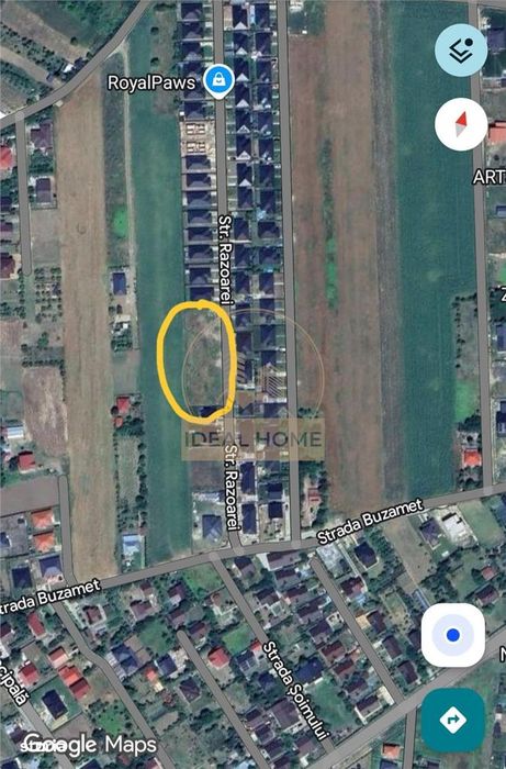 Parcele de teren 400 mp Intravilan V. ursului-Vorovesti