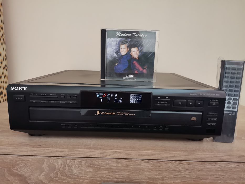 Cd player Sony Cdp-C661