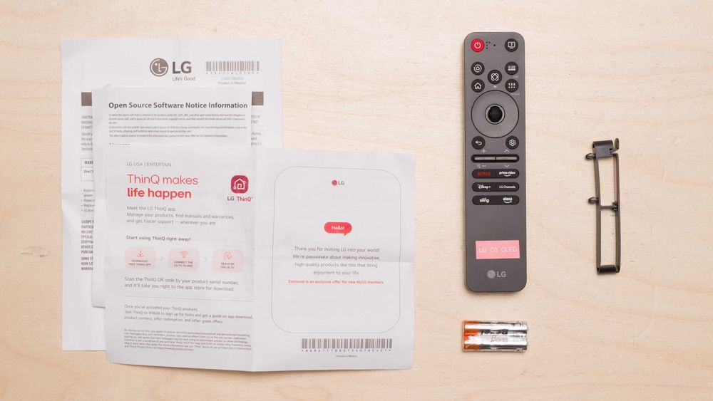 Телевизор LG OLED Evo 42/48/55/65/77/83 C5 RLA (Новинка 2025)