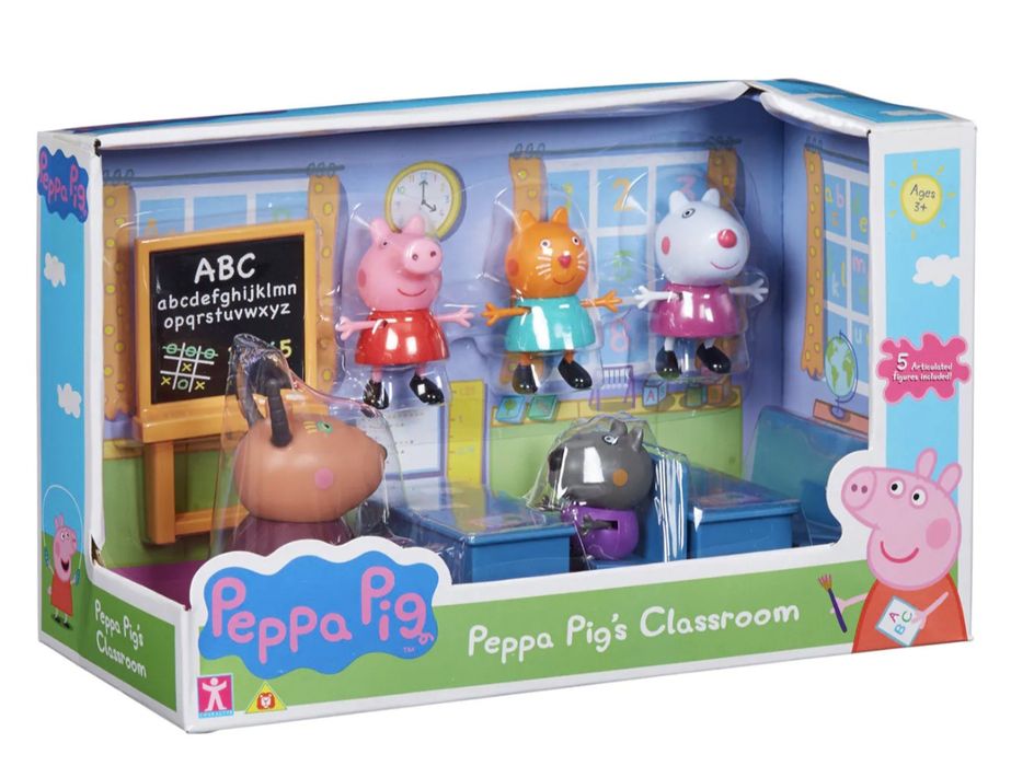 Детска дървена къща за кукли и Peppa Pig