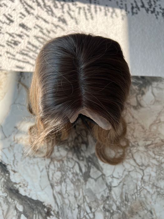 Peruca blond aluna noua